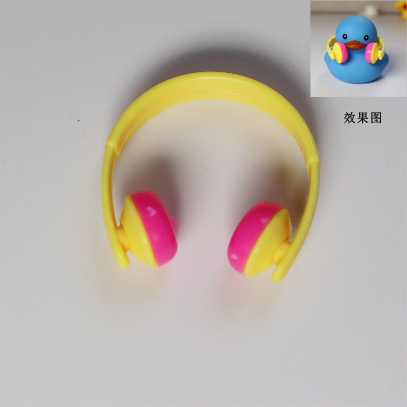 Wholesale 100pcs/pack small duck toy hat accessories